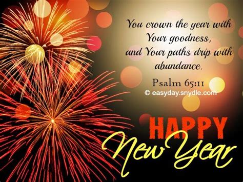 Happy New Year Wishes And Greetings Christian Images God Prayer And