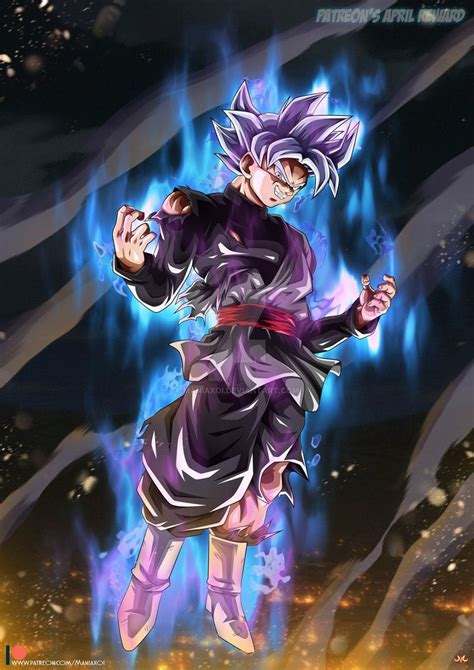 Patreons April Reward Goku Black Ultra Instinct By Maniaxoi Anime