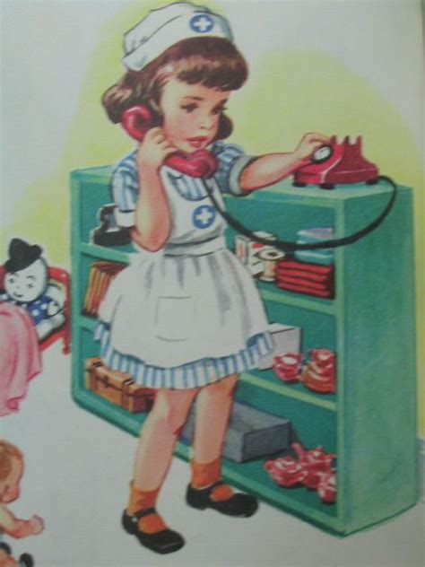 Image Detail For The Vintage Read Nurse Nancy Little Golden Book By