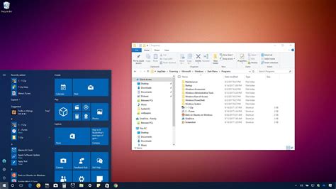 Windows 10 Start Menu Shortcuts