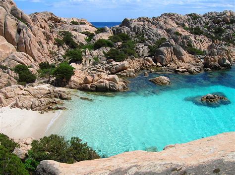 Cala Coticcio Sardinia Italy Also Known As Thaiti Beach This Looks