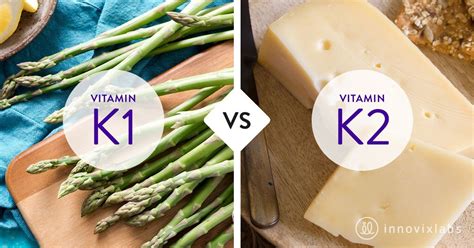 Vitamin K1 Vs K2 A Side By Side Comparison Health Facts Food
