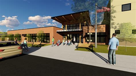 Proposed Primary School Entrance Renovation Stevensville Public Schools