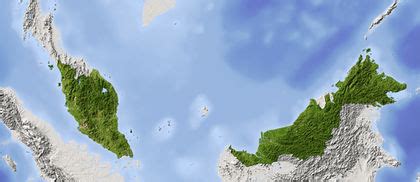 It is the only country to contain land on both mainland asia and the malay archipelago. Location, size, and extent - Malaysia - located, area