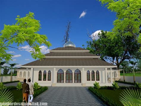 Pagar Masjid Minimalis Modern Inspirasi Terbaru