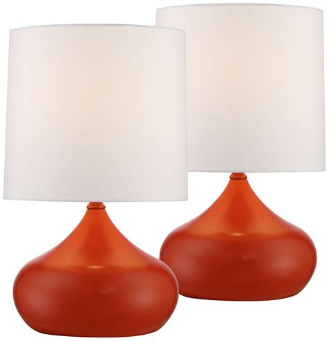 360 Lighting Mid Century Modern Accent Table Lamps 14 34 High Set Of