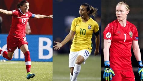 Top 10 Women Footballers Fourfourtwo