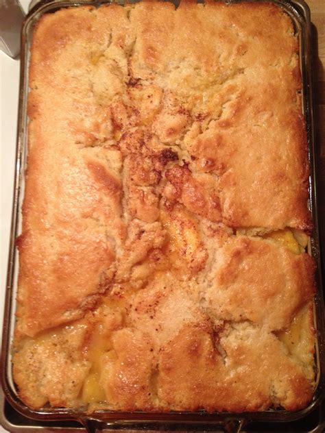 The white sauce and potatoes are absolutely delicious. Paula Deen's peach cobbler recipe is awesome 👍 | Apple ...