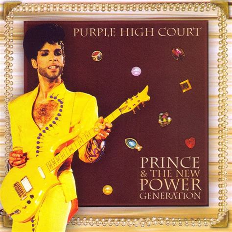 Prince And The New Power Generation Purple High Court 2008 Digipak