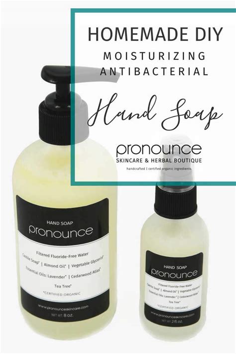 Diy Antibacterial Soap Pronounce Skincare And Herbal Boutique