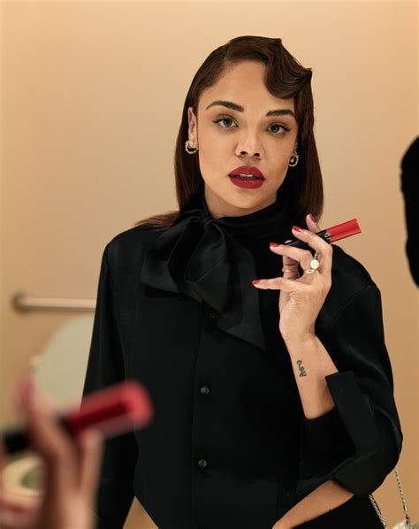 Tessa Thompson Shares Her Favorite Skincare And Makeup Items Who What Wear
