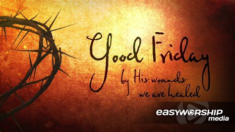 Good Friday Title By Life Scribe Media Easyworship Media