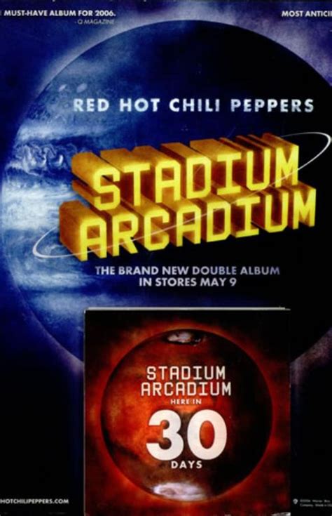 Red Hot Chili Peppers Stadium Arcadium Album Cover