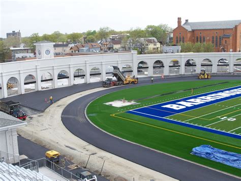 Newark Public Schools Stadium Tennis Court Builder Certified Track