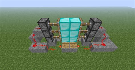 How to make a 3x2 piston door with pressure plates