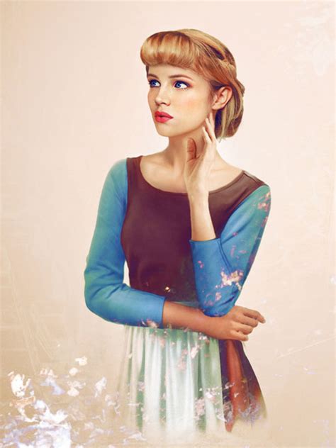 real life disney characters daily illustrations