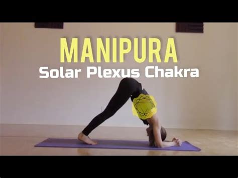 Seven Minute Chakra Series Yoga For Solar Plexus Chakra Manipura With Nessa Youtube