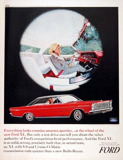 View all galaxie 500 music (4 more). 1965 Ford Galaxie 500 XL Coupe Classic Vintage Print Ad