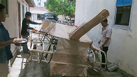 Bikin Tank Baja Dari Bambu Untuk Acara Agustusan Youtube