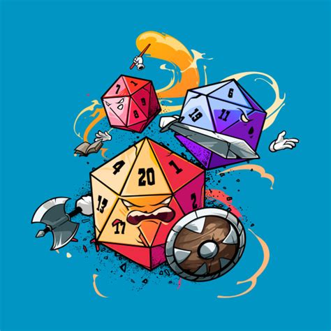 Dice Warriors from TeePublic | Day of the Shirt