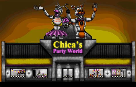 Chica S Party World Outside View By Playstation Jedi On Deviantart