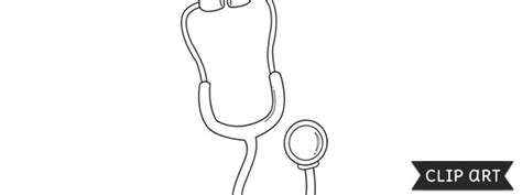 Stethoscope Template Clipart