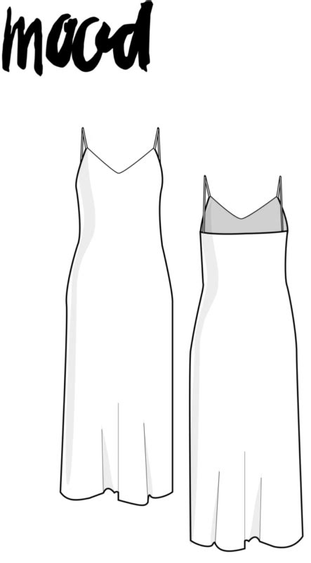 The Hana Bias Cut Dress Free Sewing Pattern
