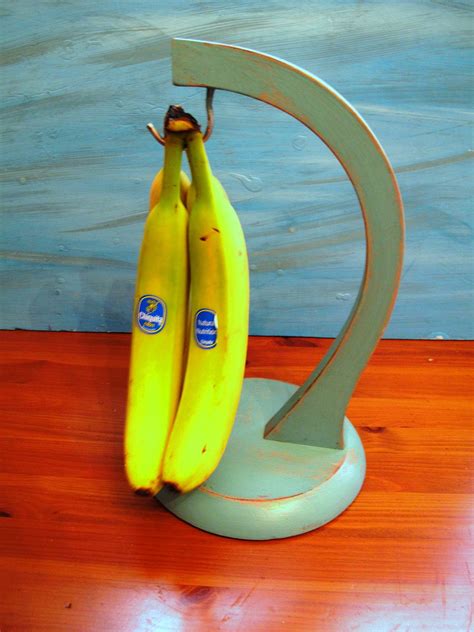 Upcycled Wood Banana Holder By Vintagechichibean On Etsy