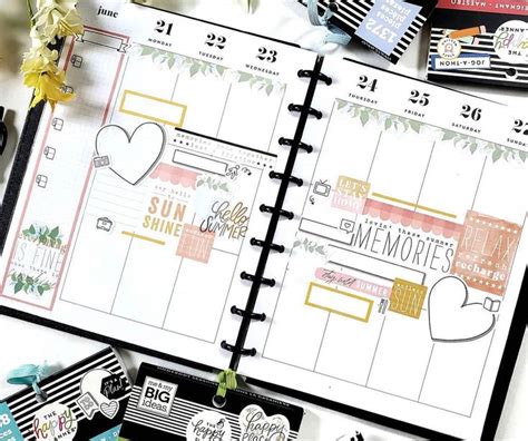Pin By Kay Mcneill On Happy Planner Happy Planner Layout Planner