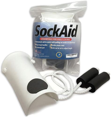 Rms Deluxe Sock Aid Socks Helper With Foam Handles