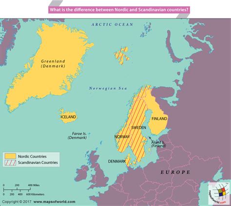 What Is The Difference Between Nordic And Scandinavian Countries Answers