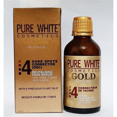 Pure White Gold Dark Spot Corrector Revitalising Fade Serum Best