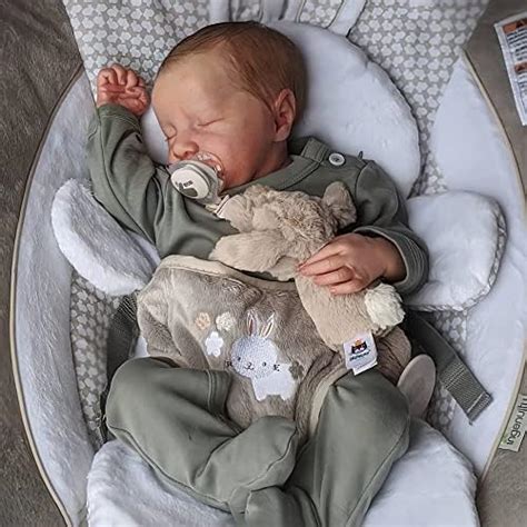 Charex Realistic Reborn Baby Dolls Boy Lifelike Newborn Silicone Real