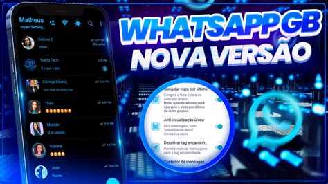 Saiu Melhor Whatsapp Gb Atualizado Cheio De Fun Es Incr Veis