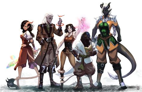 Dungeons And Dragons Group New Art By Ocimaginator On Deviantart