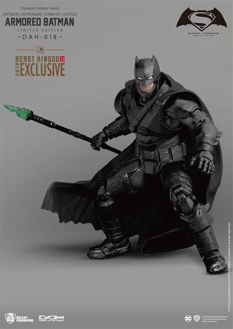 The Batman Universe Sdcc 2019 Beast Kingdom Armored Batman Exclusive