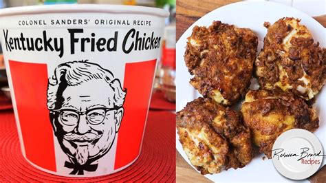 Kentucky Fried Chicken Recipe Remake Fixed Air Fryer 11 Spices