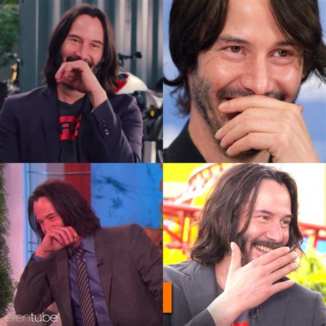 Keanu Reeves Laughing While Covering His Mouth Is Probably The Best