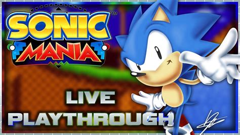 Sonic Mania Full Live Playthrough Sonic Mania Nintendo Switch Youtube