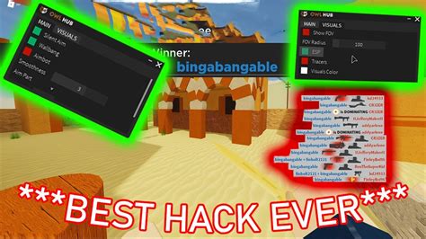 This is the codes page! ROBLOX ARSENAL BEST HACK EVER *WORKING MAY 2020* - YouTube