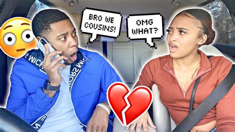 i told my gf we re cousins prank she freaked out youtube