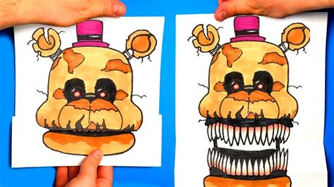 Fnaf Golden Freddy Drawing At PaintingValley Explore Collection