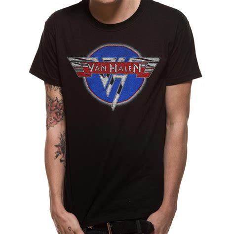 Van Halen Logo Vintage T Shirt Rockzone