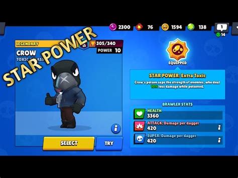 In this guide, we featured the basic strats and stats, featured star power & super attacks! Brawl Stars - Взехме Star Power-а на Crow! - YouTube