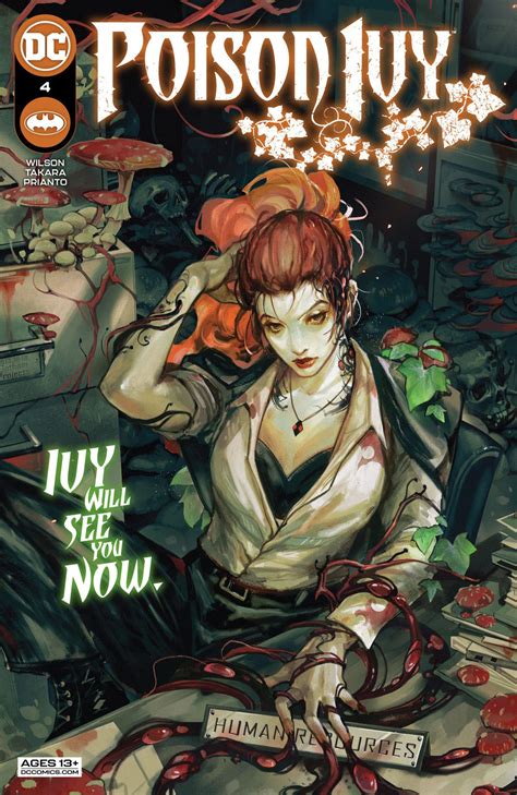 Poison Ivy 4 5 Page Preview And Covers Released By Dc Comics