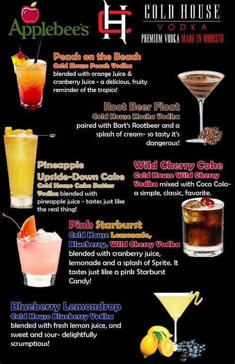 Applebee's Custom Menu