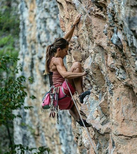 Rock Climbing Woman Rock Climbing Women Climbing Girl Rock Climbing