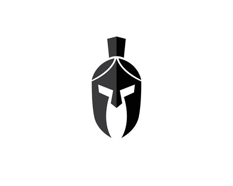 Spartan Logo Sparta Logo Spartan Helmet Logo Vector Image