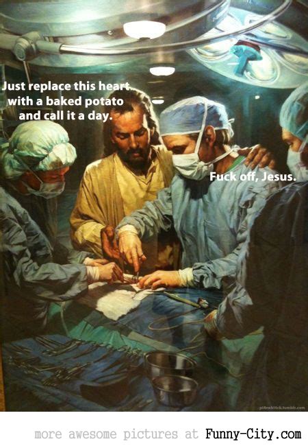 scumbag jesus  surgery