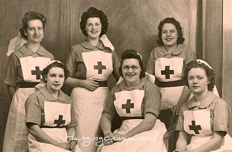 Hanging On My Word November 2011 Vintage Nurse Medical Photos Red Cross Nurse